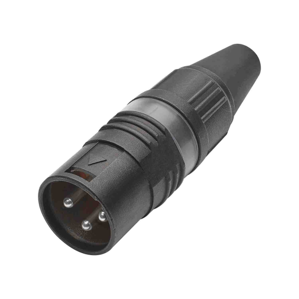 HICON CONNECTORS HICON-XLR Kabel-Stecker 3-pol PRO+