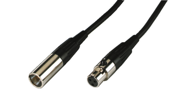 MONACOR MCM-500/SW Mini-XLR-Kabel, 5 m