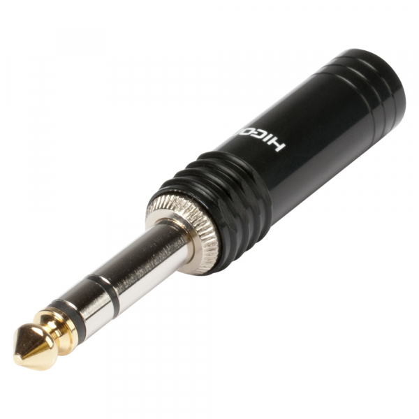 HICON CONNECTORS HICON Klinkenstecker stereo Massivpin