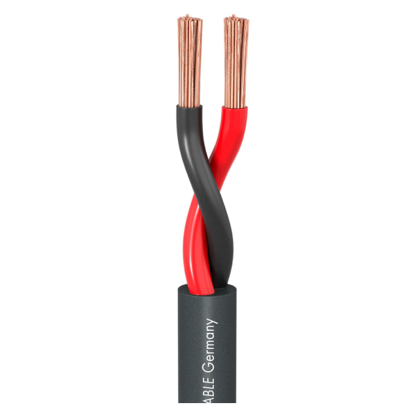 Sommer cable MERIDIAN FRNC Lautsprecherkabel, grau