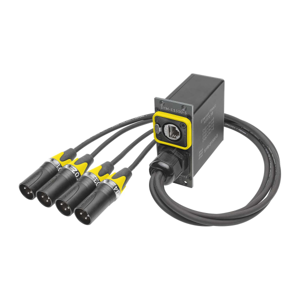 SYSBOXX Ethercon Spleiss AES/DMX Adapter XLR mal