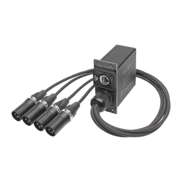 SYSBOXX Ethercon Spleiss AES/DMX Adapter XLR mal
