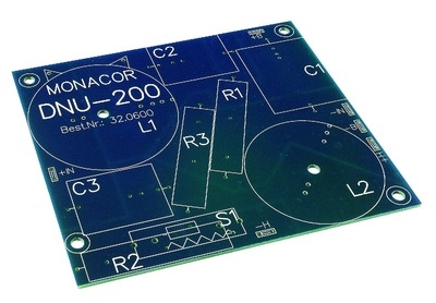 Monacor DNU-200 Universalplatine für Lautsprecher-Frequenzweichen