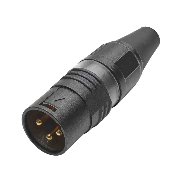 HICON CONNECTORS HICON-XLR Kabel-Stecker 3-pol PRO+