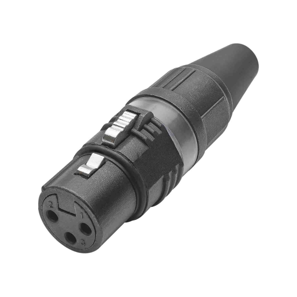 HICON CONNECTORS HICON-XLR Kabel-Buchse 3-pol PRO+