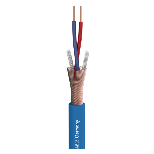 Sommer cable SC-STAGE Mikrofonkabel, 2x0,22mm², bl