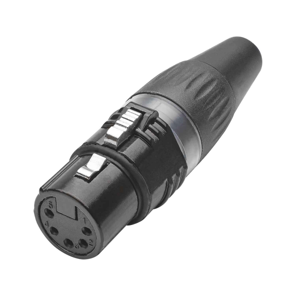 HICON CONNECTORS HICON-XLR Kabel-Buchse 5-pol BASIC