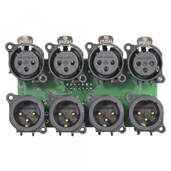 Sommer cable SYSBOXX-Modul 2HE 3BE 4xXLR female+male