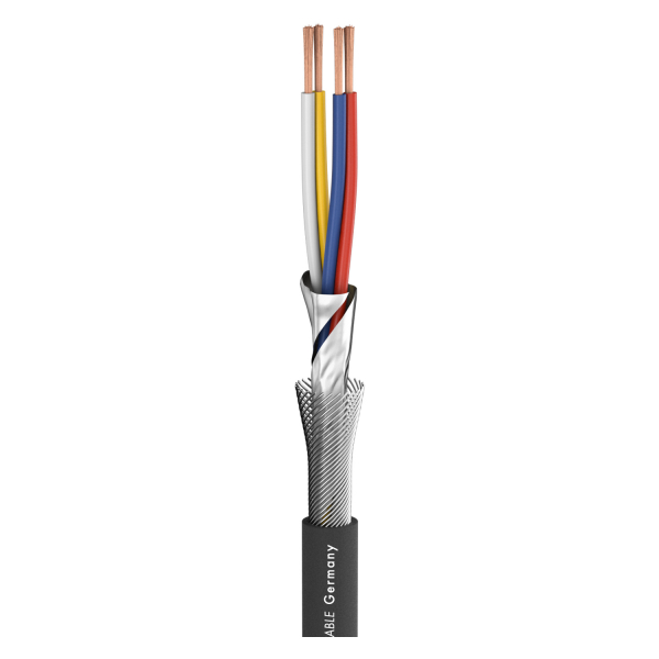Sommer cable SC-SQUARE 4-CORE Mikrofonk. / sw