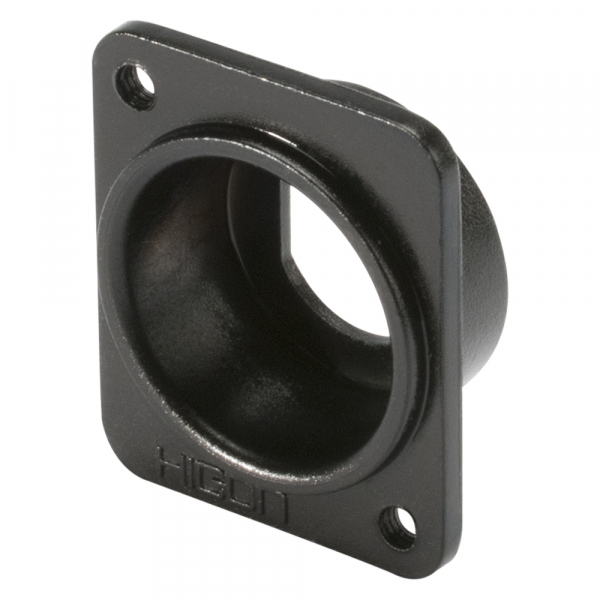 HICON CONNECTORS D-Flansch Einbauadapter tief Drm 12mm