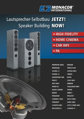 Lautsprecher-Bauvorschlagsheft "Lautsprecherselbstbau Jetzt!"