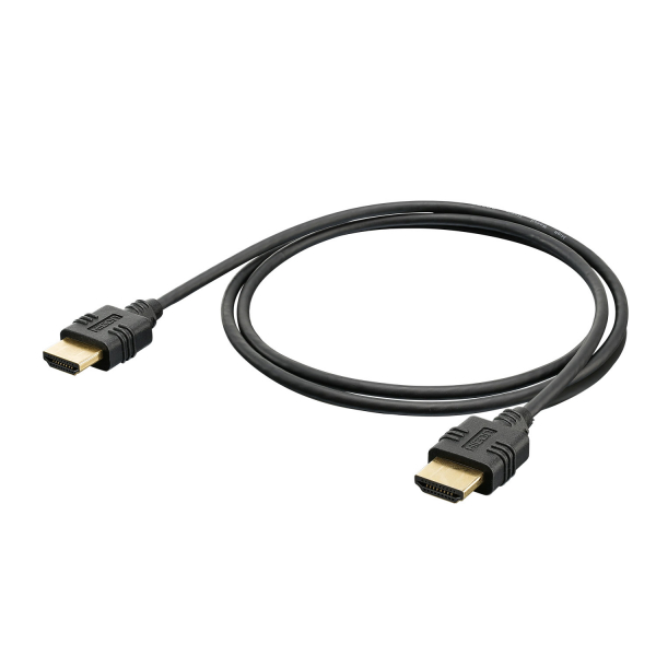 HICON CONNECTORS HICON HDMI Kabel, 18G UHD, 3.8mm, 0,75m