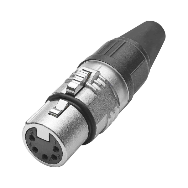 HICON CONNECTORS HICON-XLR Kabel-Buchse 5-pol PRO+