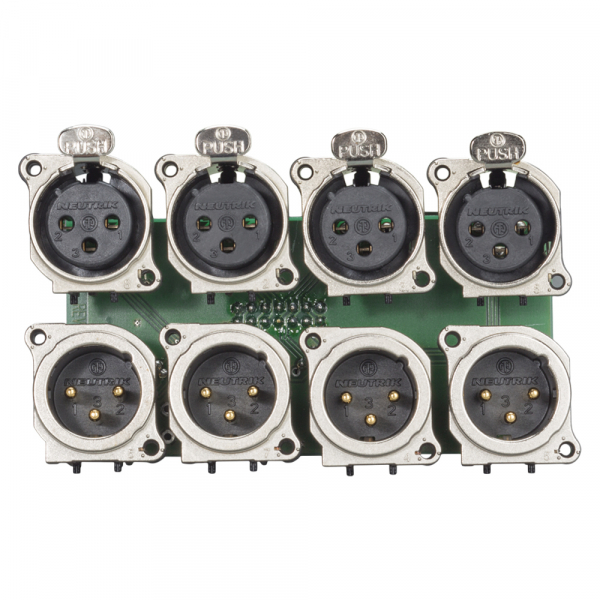 Sommer cable SYSBOXX-Modul 2HE 3BE 4xXLR male+female