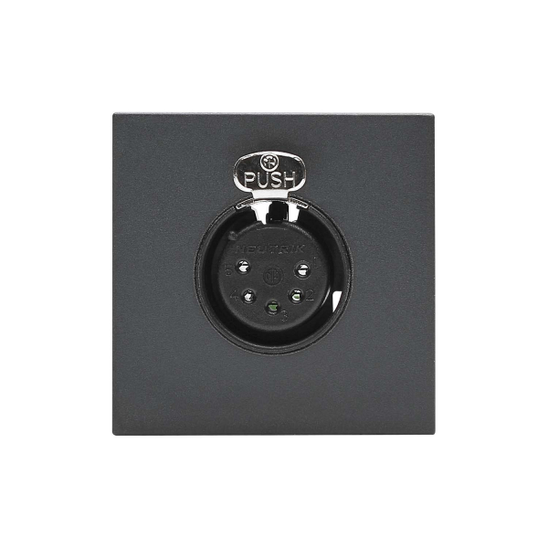 SYSWALL SYSWALL45 XLR 5p fem. -> Klemmblock