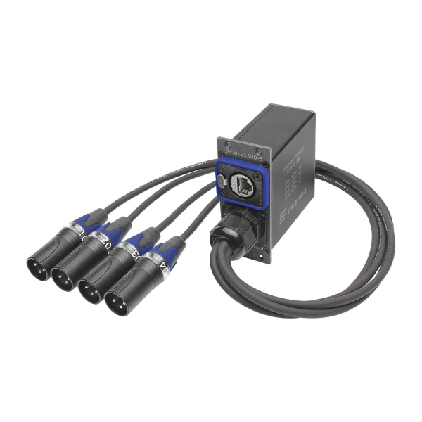 SYSBOXX Ethercon Spleiss AES/DMX Adapter XLR mal