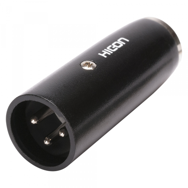 HICON CONNECTORS HICON-Adapter XLR m > Mini XLR m 3-pol