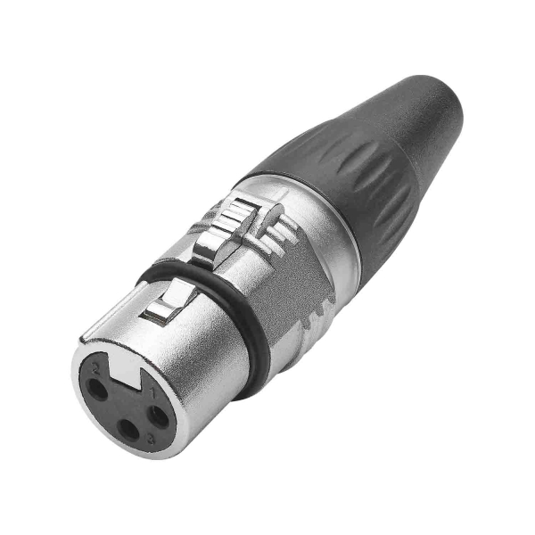 HICON CONNECTORS HICON-XLR Kabel-Buchse 3-pol BASIC