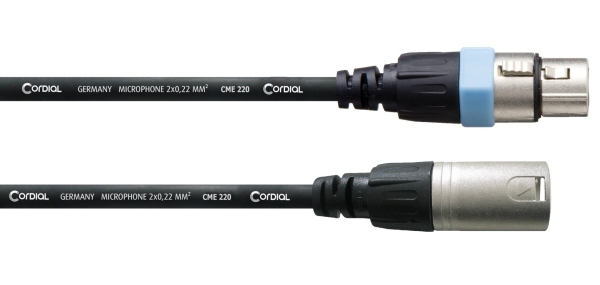 Cordial CCM 0.5 FM Mikrofonkabel XLR 0,5 m