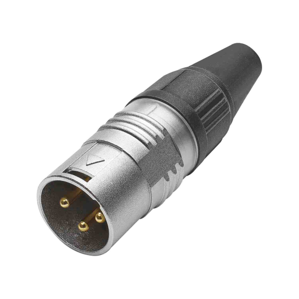 HICON CONNECTORS HICON-XLR Kabel-Stecker 3-pol PRO+