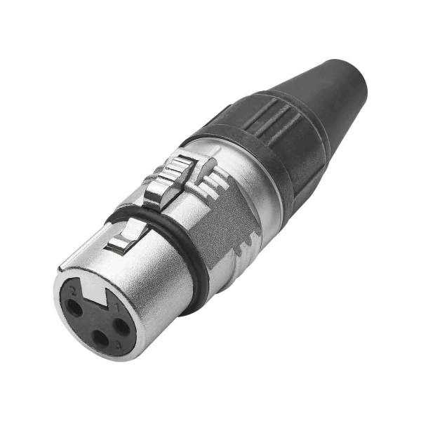 HICON CONNECTORS HICON-XLR Kabel-Buchse 3-pol PRO+