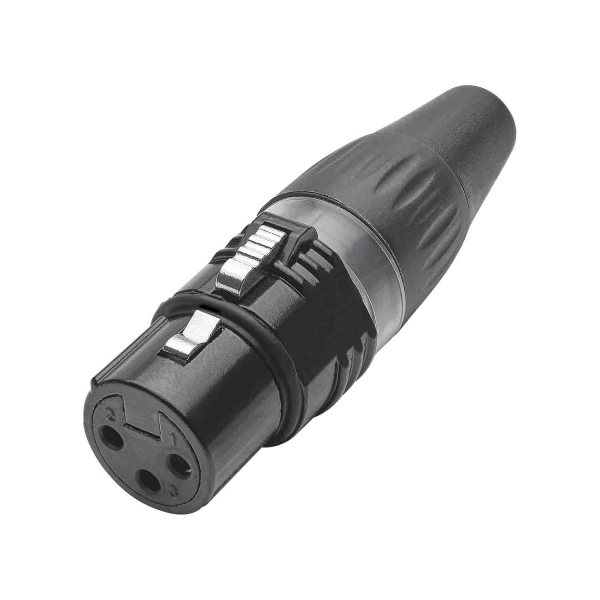 HICON CONNECTORS HICON-XLR Kabel-Buchse 3-pol BASIC