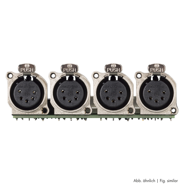 Sommer cable SYSBOXX-Modul 1HE 3BE 4xXLR5 female> LSA