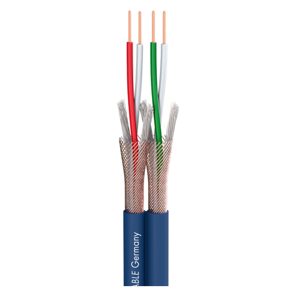 Sommer cable PEACOCK Zwill.-Mikrofonk. / bl