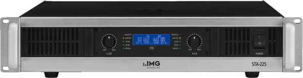 IMG Stage Line STA-225 Stereo-PA-Verstärker, 1000 W, mit integriertem Limiter