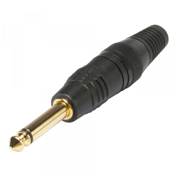 HICON CONNECTORS HICON Klinkenstecker 6,3mm mono Goldpin