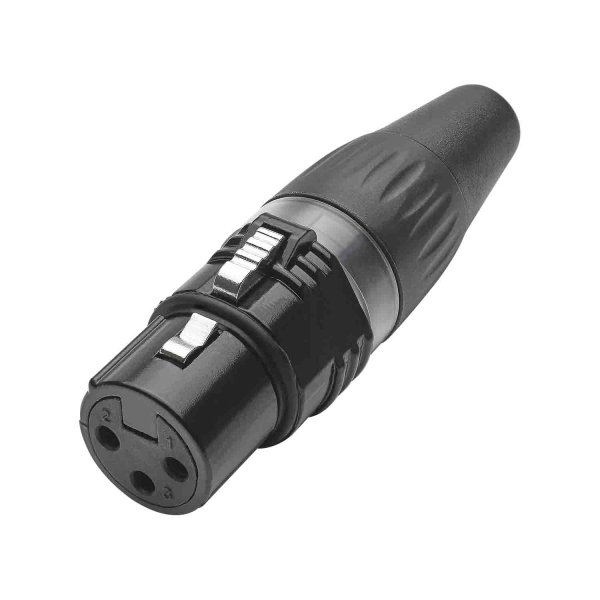 HICON CONNECTORS HICON-XLR Kabel-Buchse 3-pol BASIC