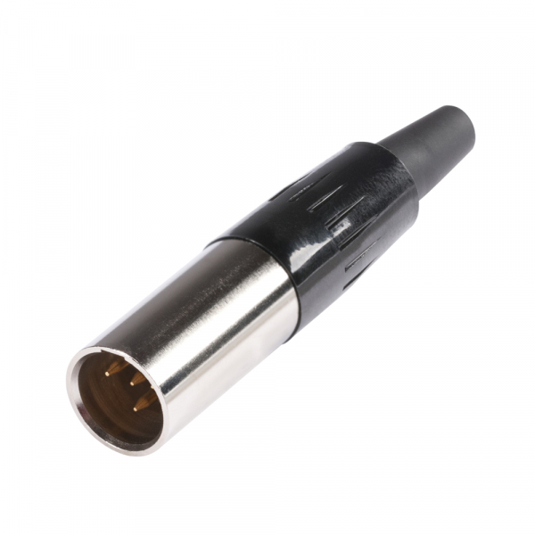HICON CONNECTORS HICON-Mini-XLR Kabel-Stecker 4-pol