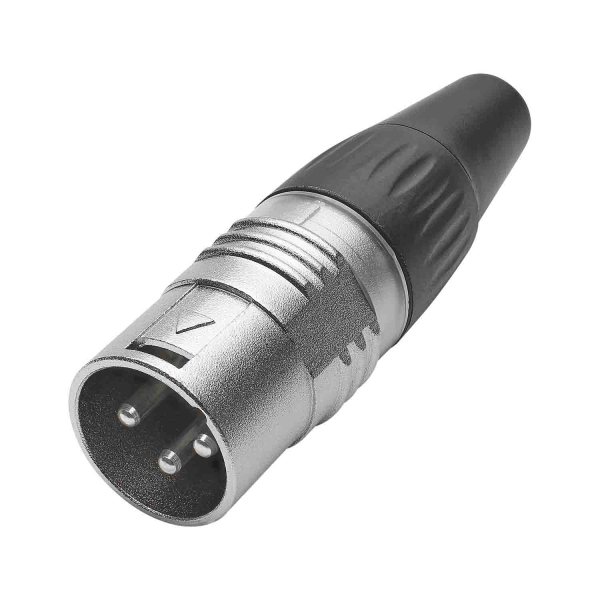 HICON CONNECTORS HICON-XLR Kabel-Stecker 3-pol BASIC