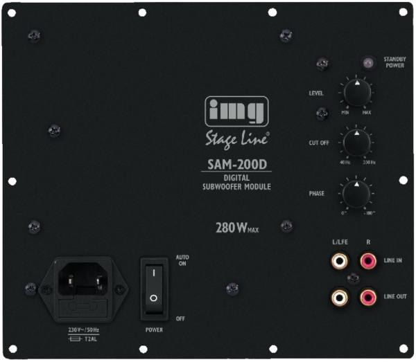 SAM-200D Digitales Subwoofer-Aktiv-Modul