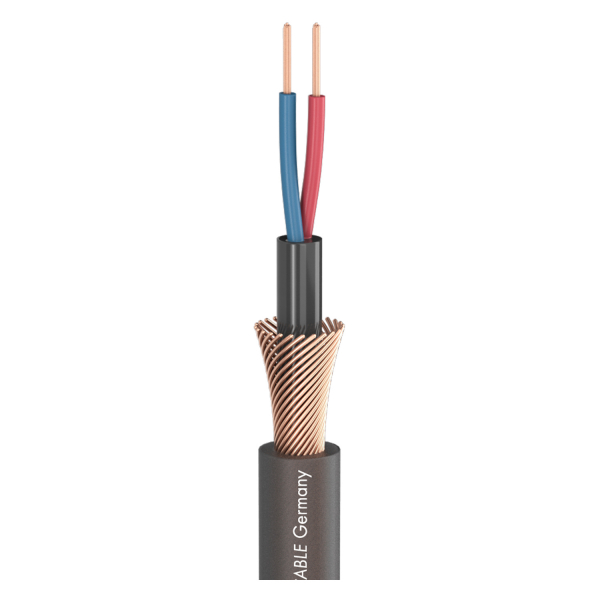 Sommer cable SC-CLUB BLACK ZILK Mikrofonkabel