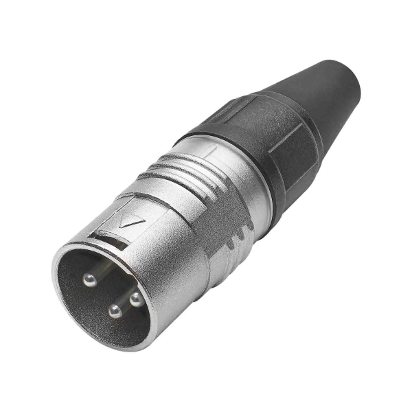 HICON CONNECTORS HICON-XLR Kabel-Stecker 3-pol PRO+