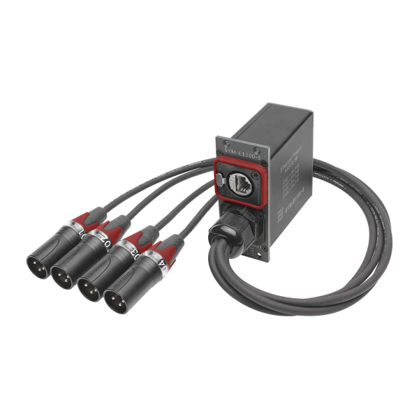 SYSBOXX Ethercon Spleiss AES/DMX Adapter XLR mal
