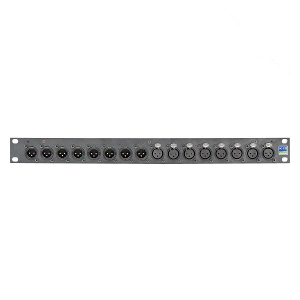Sommer cable XLR-Anschlußfeld 19", 8xXLR fem/8xmale