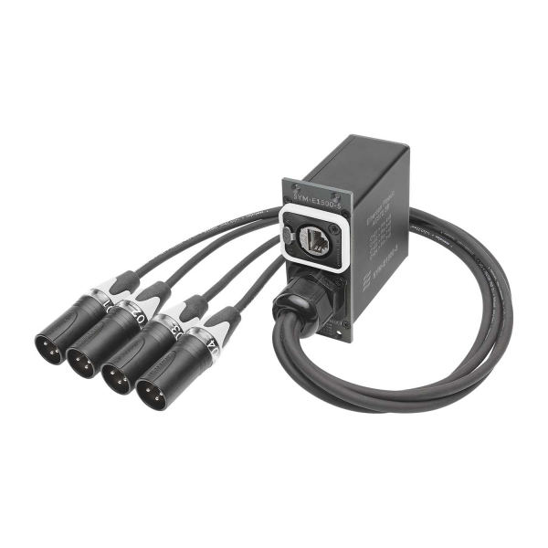 SYSBOXX Ethercon Spleiss AES/DMX Adapter XLR mal