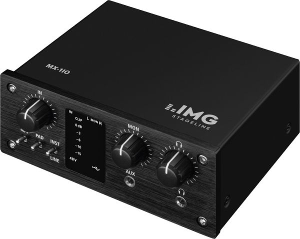 IMG Stage Line MX-1IO 1-Kanal-USB-Recording-Interface