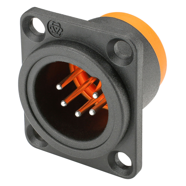 HICON CONNECTORS HICON-XLR Einbau MARLIN 5pol male sw