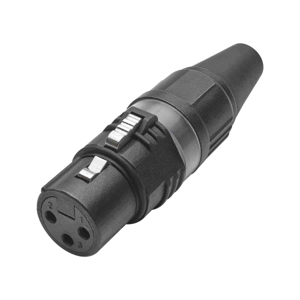 HICON CONNECTORS HICON-XLR Kabel-Buchse 3-pol PRO+