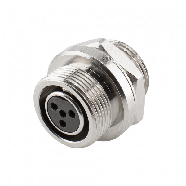 HICON CONNECTORS HICON-Mini-XLR Einbau-Buchse 4-pol IP67