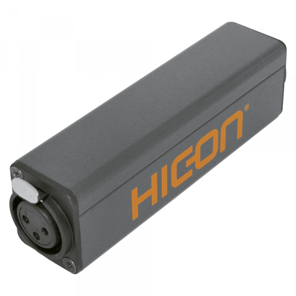 HICON CONNECTORS HI-Housing mit 1 Übertrager, XLR3-XLR3