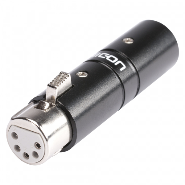 HICON CONNECTORS HICON XLR 3pol male XLR 5pol female