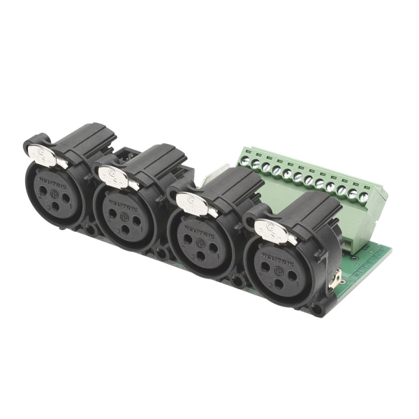Sommer cable SYSBOXX-Modul 1HE 3BE 4xXLR female>EUROB
