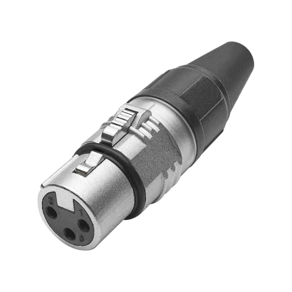 HICON CONNECTORS HICON-XLR Kabel-Buchse 3-pol PRO+