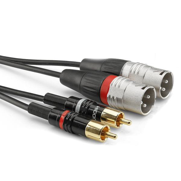 BASIC+ by SOMMER CABLE HICON BASIC+ SERIES 2xXLR male 2xRCA