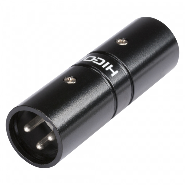 HICON CONNECTORS HICON-Adapter XLR m > XLR m 3-pol