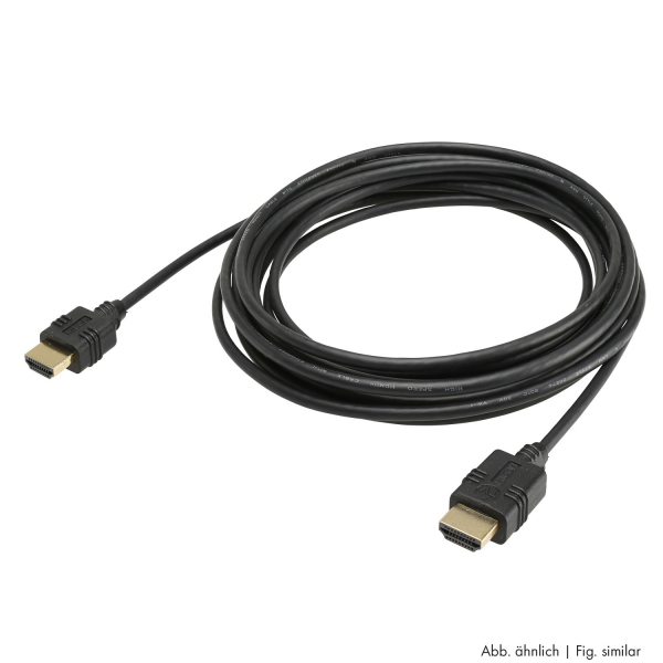 HICON CONNECTORS HICON HDMI Kabel, 18G UHD, 3.8mm, 5,00m